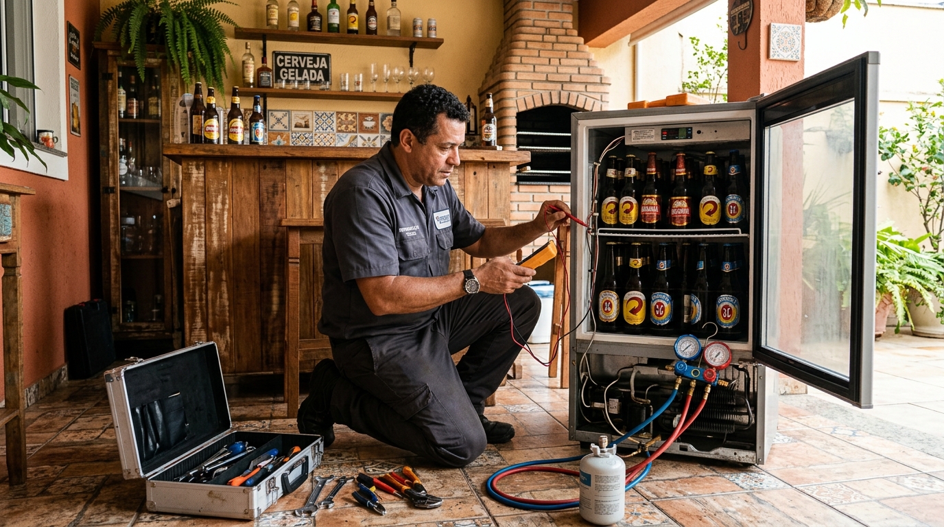 Assistência para Cervejeira Comercial em Uberaba‑MG