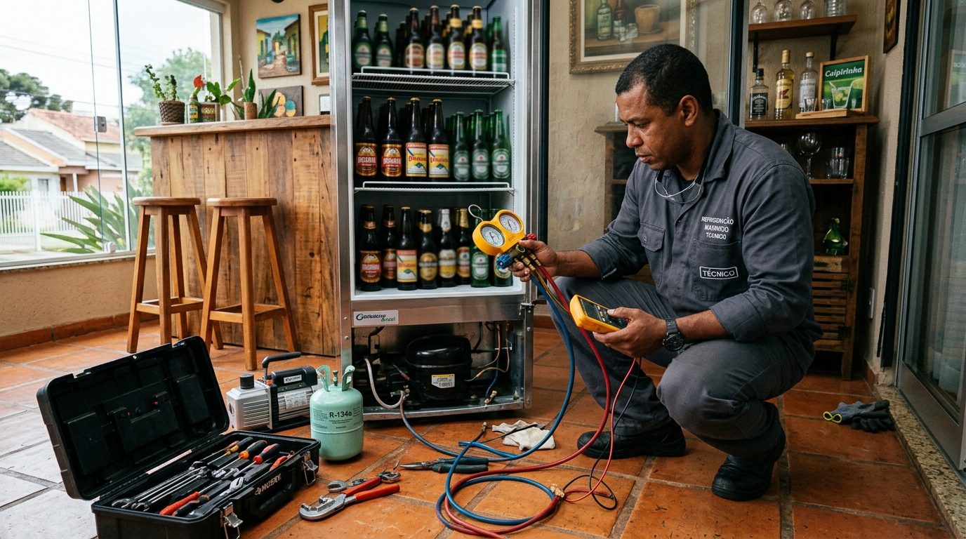 Conserto de Cervejeira em Uberaba‑MG