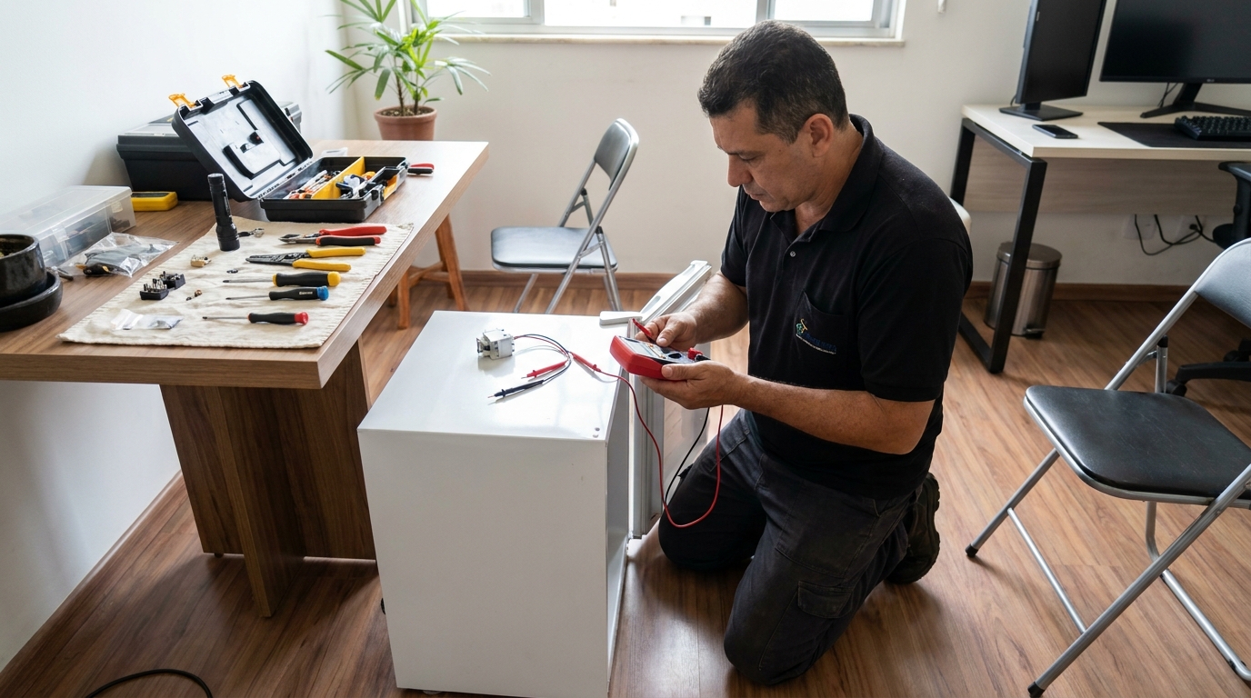 Diagnóstico em Frigobar Residencial em Uberaba‑MG